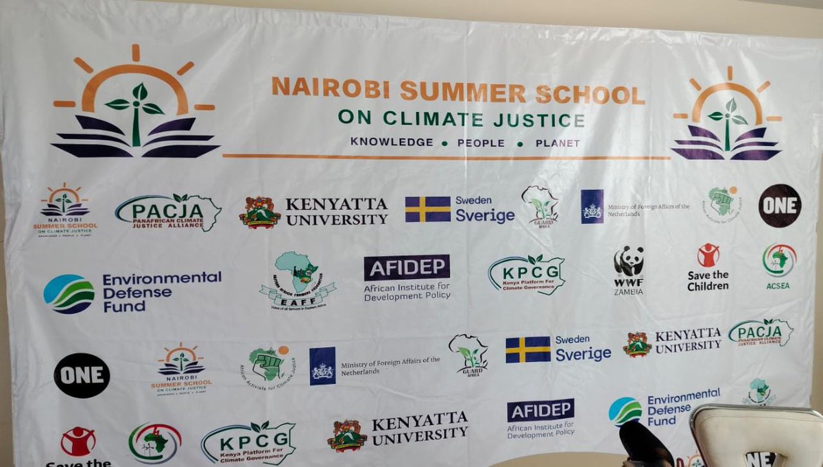 JNjeri254's tweet image. Day 1
Happening now at Nairobi Summer School cohort 3 @KenyattaUni .All Youths across the world are participating and learning More
#WhatHasChanged #NSSCJ3 #ClimateJusticeSchool #YouthShiftingNaratives 
#KPCG