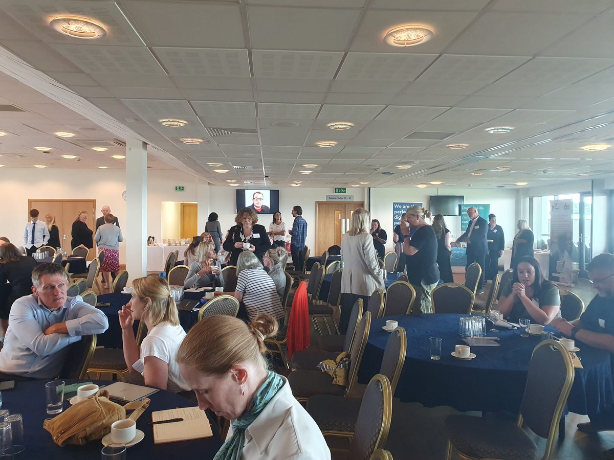 swbctweets's tweet photo. We are halfway through our #SocialMobility conference & attendees are enjoying networking over tea & coffee during a break. Thanks to our speakers Lee Elliot Major, Anne-Marie Sim, Caroline Green & Alice Thomson for the insightful presentations we’ve had so far. #SWBCConf https://t.co/Nwp551HDlU