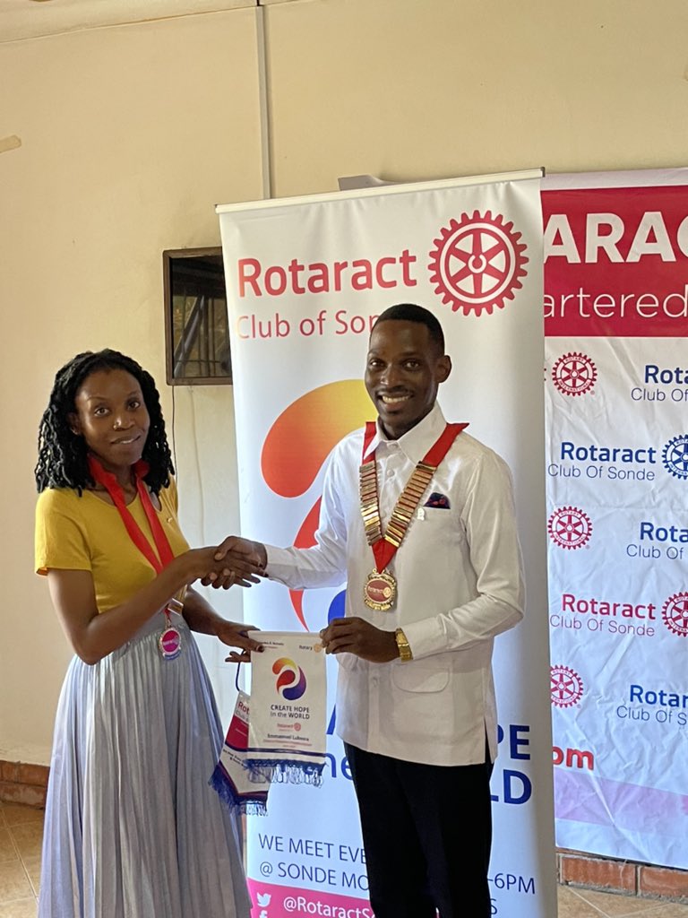 President Jessica and members of <a href="/Rotaractsonde/">Rotaract Club Of Sonde- D9213</a> hosted &amp; updated me on their efforts to rebuild their Club to greatness. We shall support them on this and more. We welcomed 1 new member and USD 150 towards The Rotary Foundation. I look forward to their success this year.