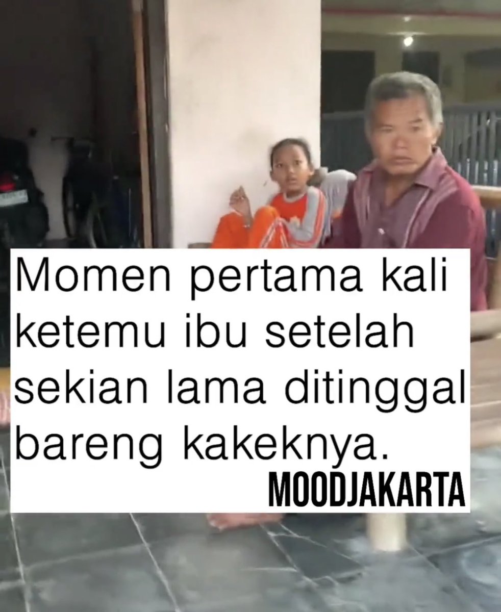 Momen pertama kalinya bertemu ibu setelah sekian lama sang anak tinggal bareng kakek. Sang anak terlihat bahagia sampai nangis begini 🥹🫶.
Gimana menurut kalian?

[📸vid:tiktok]