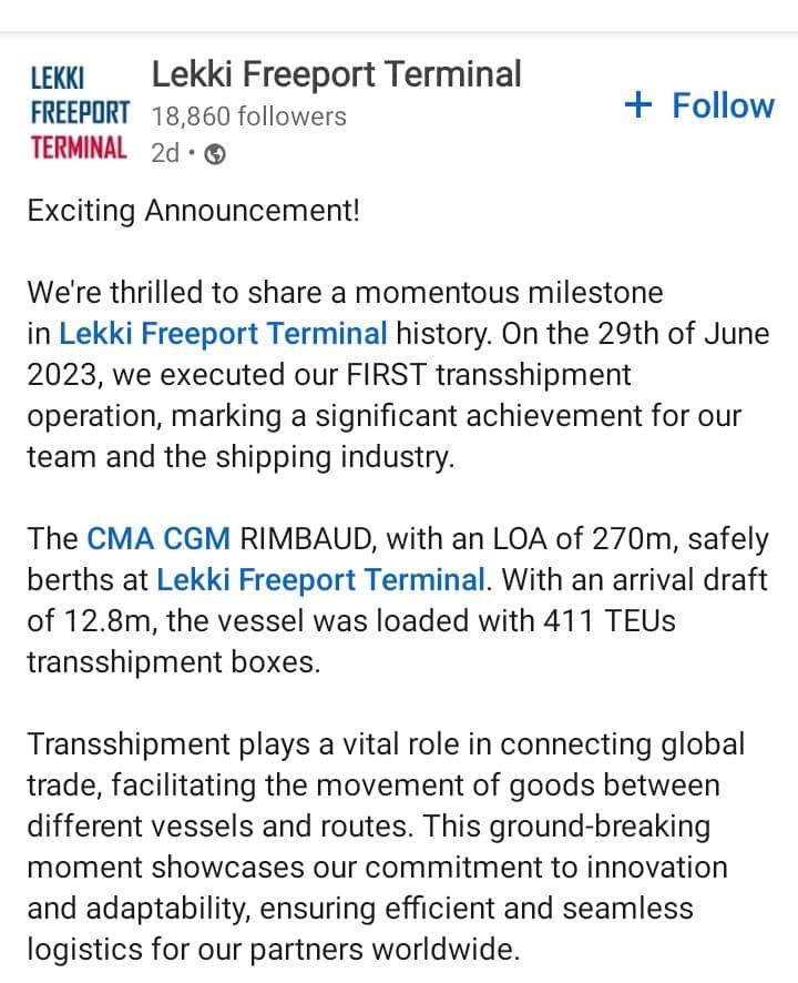 wontbe4long's tweet photo. @ecojpr @pemp2021 @NotteboomT @apallis Hope you won't mind that I keep sharing information with you here: this is just fresh data from the privately owned port. 
Perhaps, also, this private entity will come more accessible for your data needs. And we explore using them as case in point to access the other public ports https://t.co/IwCLlPzzOw