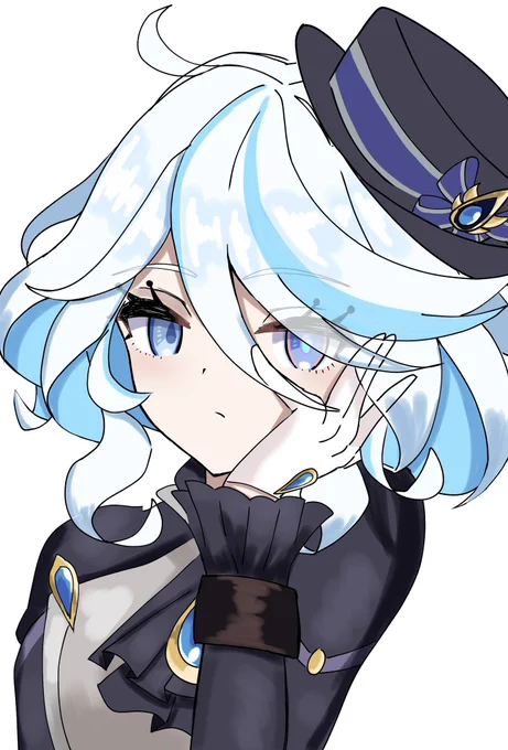 フリーナオッドアイ(?)なのめっちゃ良い #GenshinImpact #Furina 