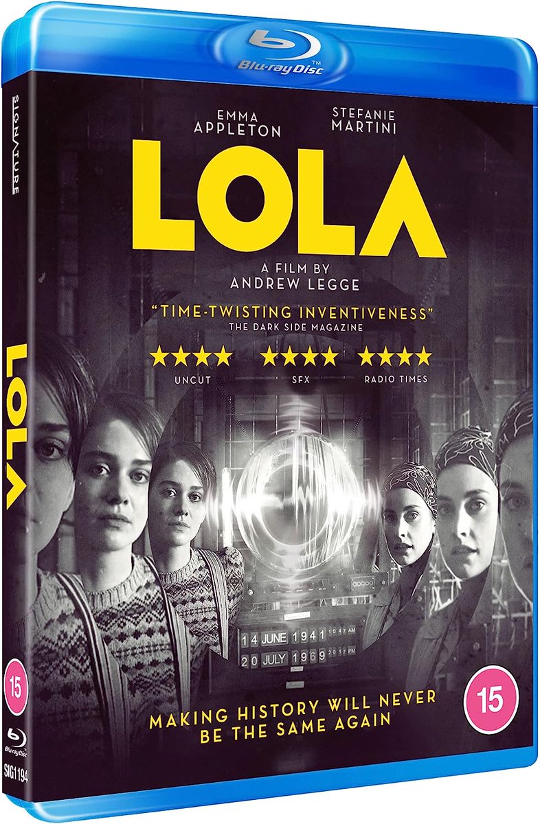 Inventive #FfilmCymruFunded sci-fi LOLA, starring Stefanie Martini &amp; Emma Appleton, is released today on Blu-Ray by <a href="/SignatureEntUK/">Signature Entertainment 🎬</a>.