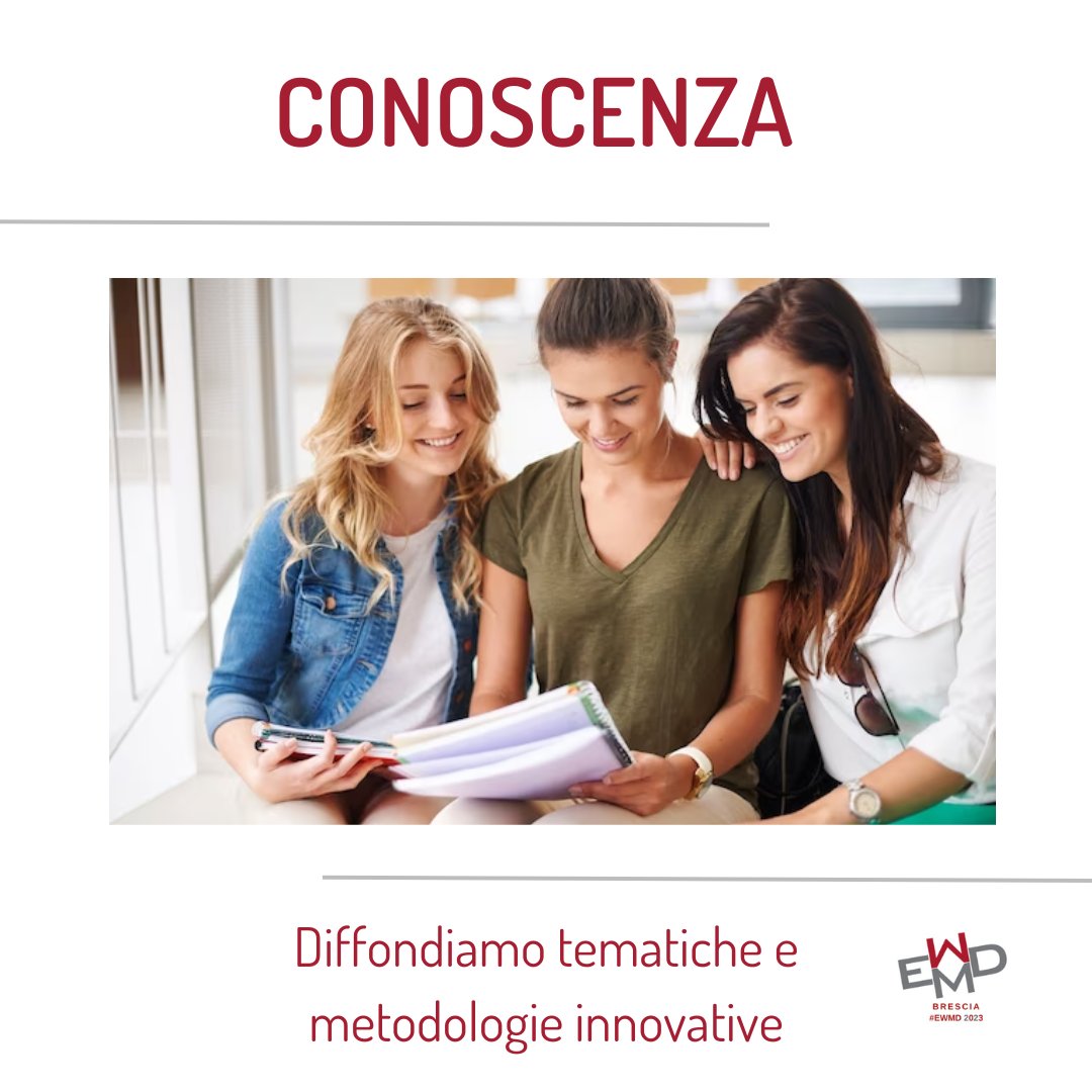 ewmdbs's tweet photo. La condivisione della conoscenza è uno dei pilastri fondamentali di EWMD Brescia.
Le nostre associate sono protagoniste di iniziative e tavole rotonde dedicate a diffondere tematiche e metodologie innovative. 

https://t.co/W9IhuxBcbs

#EWMDBrescia #Condivisione #Conoscenza https://t.co/FsxlTlS8ty