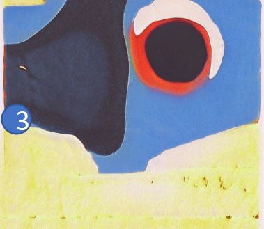 DeepBlackAI's tweet image. Color field painting, the least frequent DeepBlack trait.

Color field is a style of abstract painting that emerged in New York during the 1940s and 1950s.

Which one of these pieces of #ColorField painting has been made by an #AI?  The other 3 are famous color field paintings.