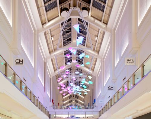 Metalworx1's tweet photo. This is @NultyBespoke Lighting's a 'flock of birds' display in #Crawley shopping centre, that we were so fortunate to work on ๐
It really goes to show that good #trussing systems can enhance projects of all varieties.
#Aluminium #ModularSystem #TrussingSystem #Architecture https://t.co/V3dqSk2Ytd