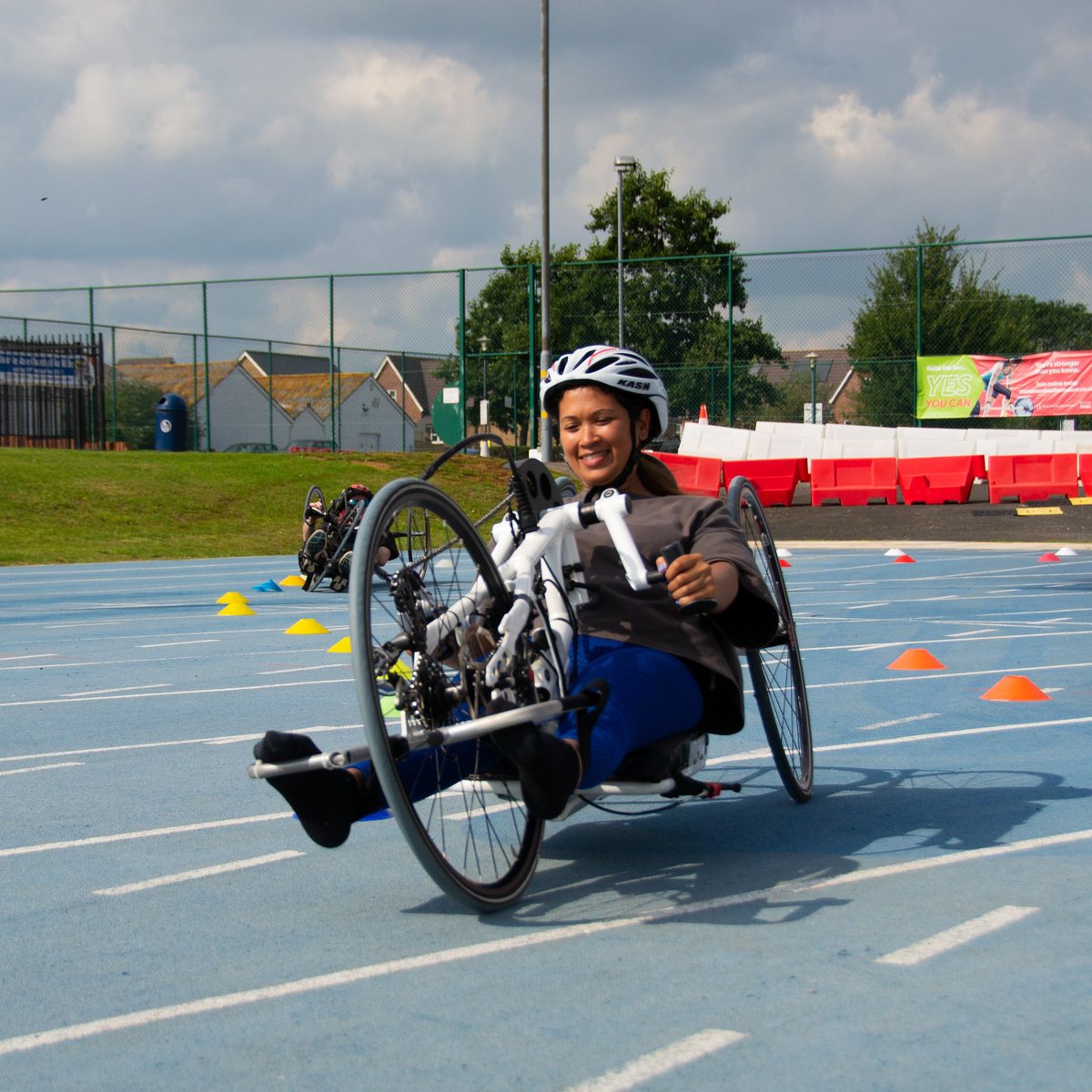 Learn to Handcycle with WheelPower this Summer! Join us on Friday 21 July at <a href="/EveshamVeloPark/">Evesham Velo Park</a> in Worcestershire for a FREE taster day suitable for complete beginners, or those looking to have another go. Places are limited so BOOK soon wheelpower.org.uk/activities/lea… #Handcycling