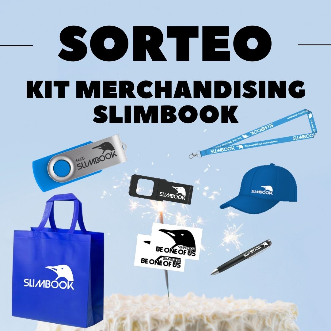 slimbook's tweet photo. 😱 PRIMER #SORTEO POR EL 8º CUMPLEAÑOS DE SLIMBOOK 🐧🎂

2 Premios, 2 Ganadores ✌️
💥 Capturadora 4K
💥 Kit de merchandising

Para participar:
🔃 Dale RT a esta publicación
💬 Deja un comentario

Ganadores VIERNES 7/JULIO #SlimbookCumple8
https://t.co/mzPp0QYl3W https://t.co/8WzTte55cO
