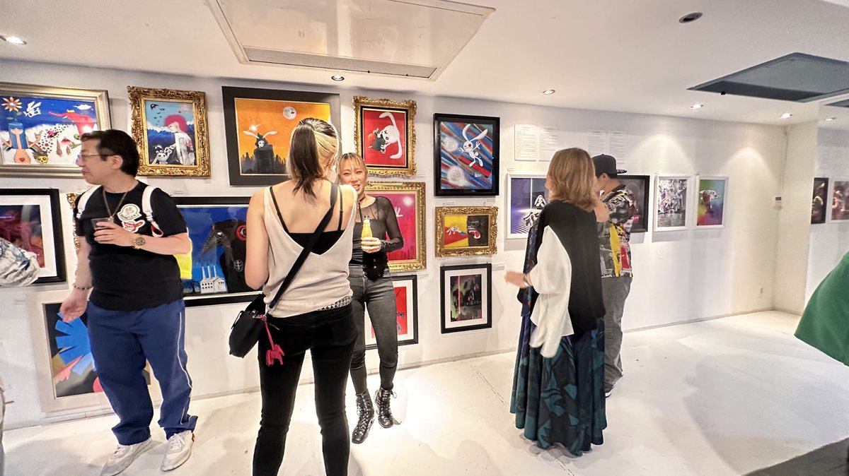 MIRAI4Peace's tweet photo. The solo exhibition "ROCK'N ROLL CIRCUS" by digital artist Case-K Moonshine is amazing🤩
Greatly thank Moonshine-san for his continuous support for the #MIRAIproject. We are also excited to announce the special collab NFT is on the way. 👀
Stay tuned for more updates!!!
#月光恵亮 https://t.co/ZFZ9rzPhp6