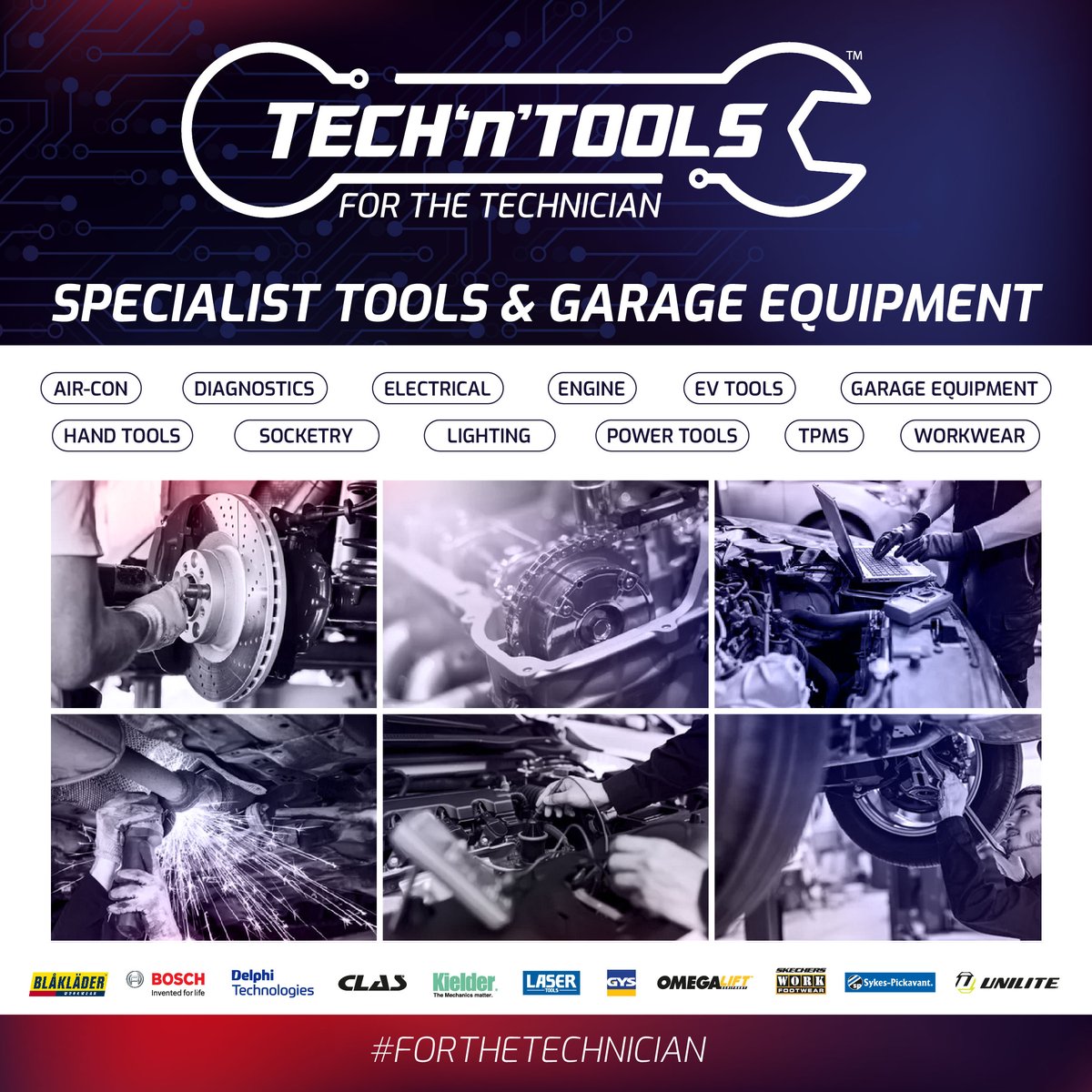 Whether you need a 10mm socket or a specialist timing tool?... we have it covered.

Search our ranges from leading global brands including Laser Tools, Sykes-Pickavant, GYS, Delphi Technologies, Bosch, Skechers and more.

#forthetechnician

#techntoolsie #tnt #automotive #tools