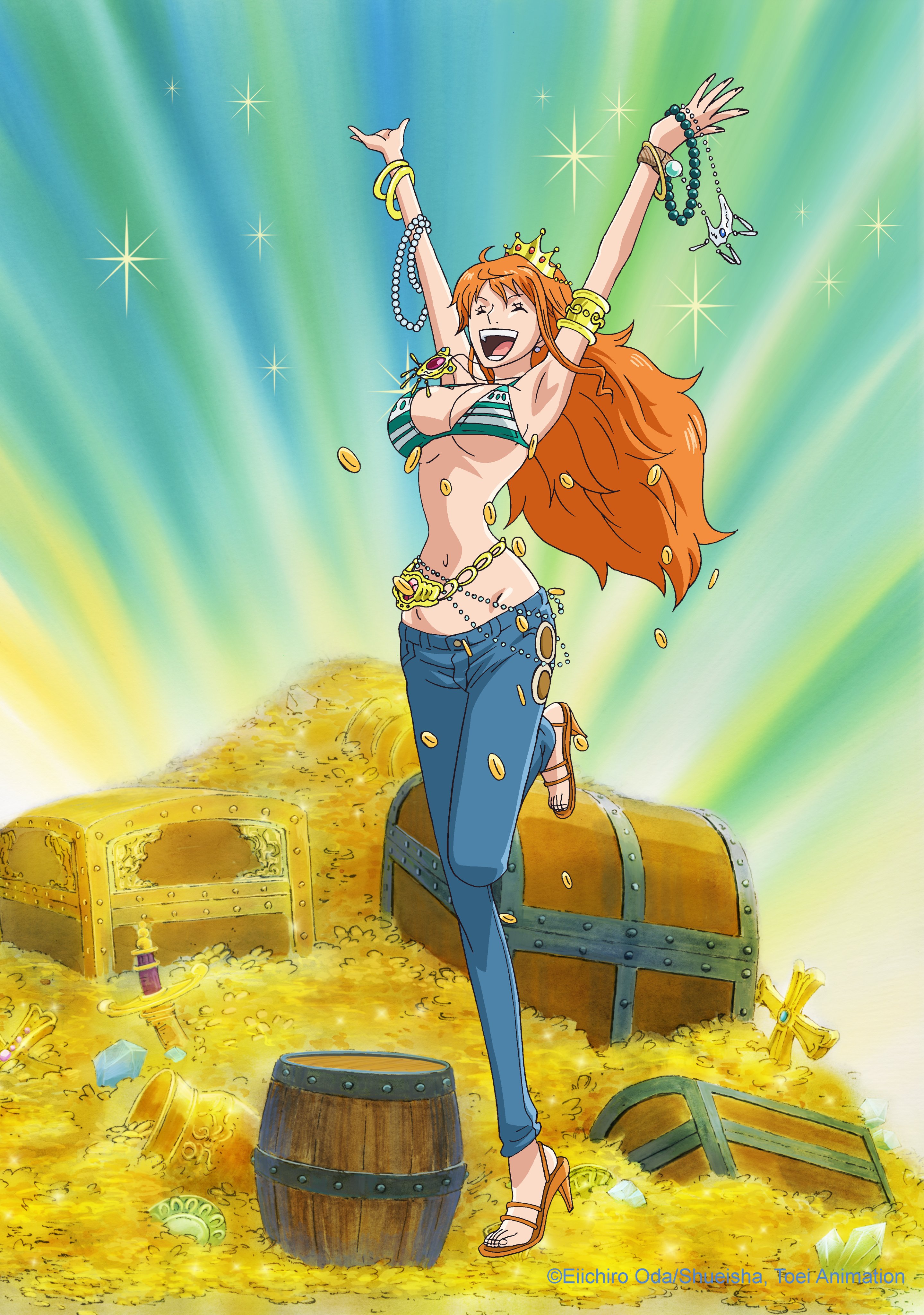 Toei Animation - Nami's Climate Baton is now more powerful than