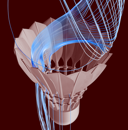 SportEng_SHU's tweet image. First off we are looking back at Dr John Harts @Ri_Science #Art exhibition using #ComputationalFluidDynamics (#CFD) 🤩 @sheffhallamuni @SHU_SPARC #SportsEngineering  #Research