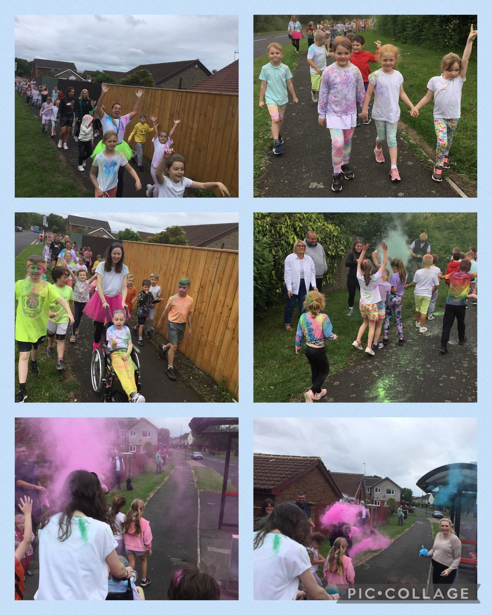 Hadrian_Park's tweet photo. More photos from our fantastic colour run on Friday. #hpps2awisewolves ๐จ https://t.co/nIApvJfHSB