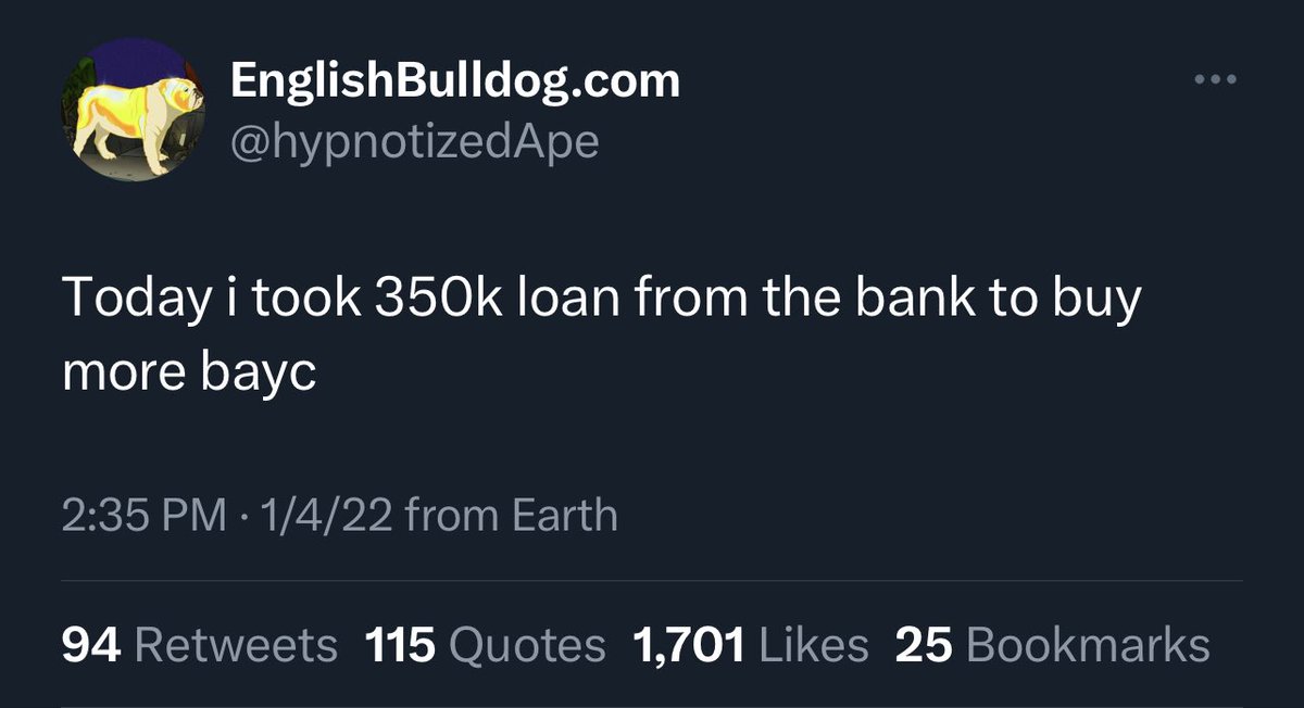 He stopped posting 7 months ago