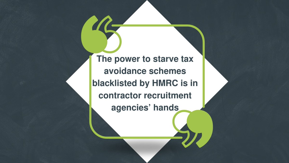 itcontracting's tweet photo. "If us recruiters did the very basics, the absolute minimum, these avoidance schemes could be starved of contractors and almost closed overnight." -- @Matt_VIQU at @VIQU_UK discusses: https://t.co/fBEpizGaFs

#contractors #recruitmentagencies #taxavoidance https://t.co/ckfaOEhzJs