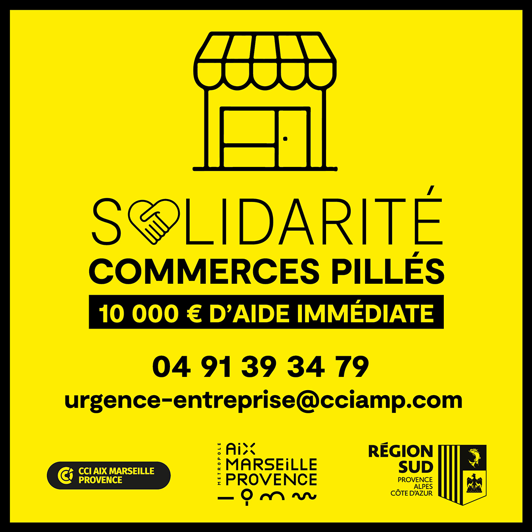 🔴 Suite aux émeutes, qui ont notamment saccagé le centre ville de Marseille ces dernières nuits, une aide immédiate va être apportée par la Région aux commerçants touchés.
#avecnoscommercants #solidaritecommercespilles