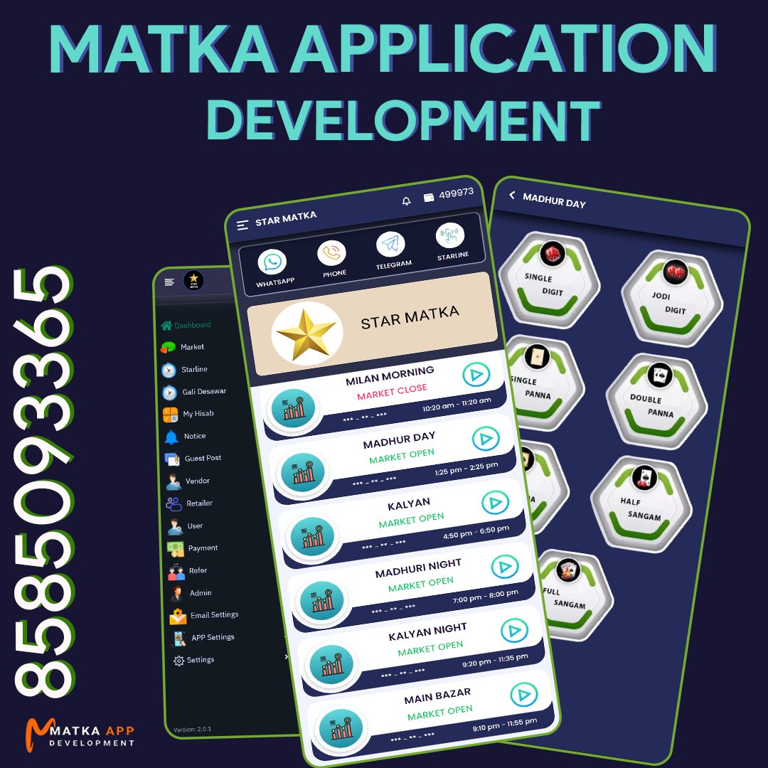 Satka Matka Game Development