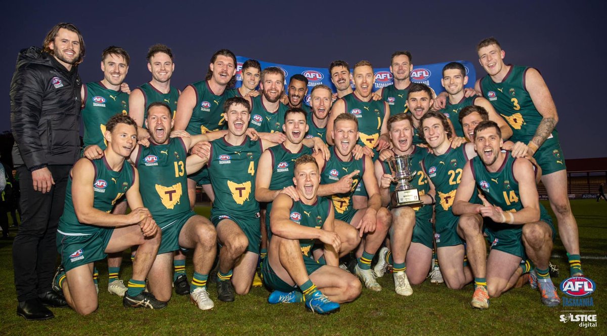 What a day for Tassie Footy! 💚