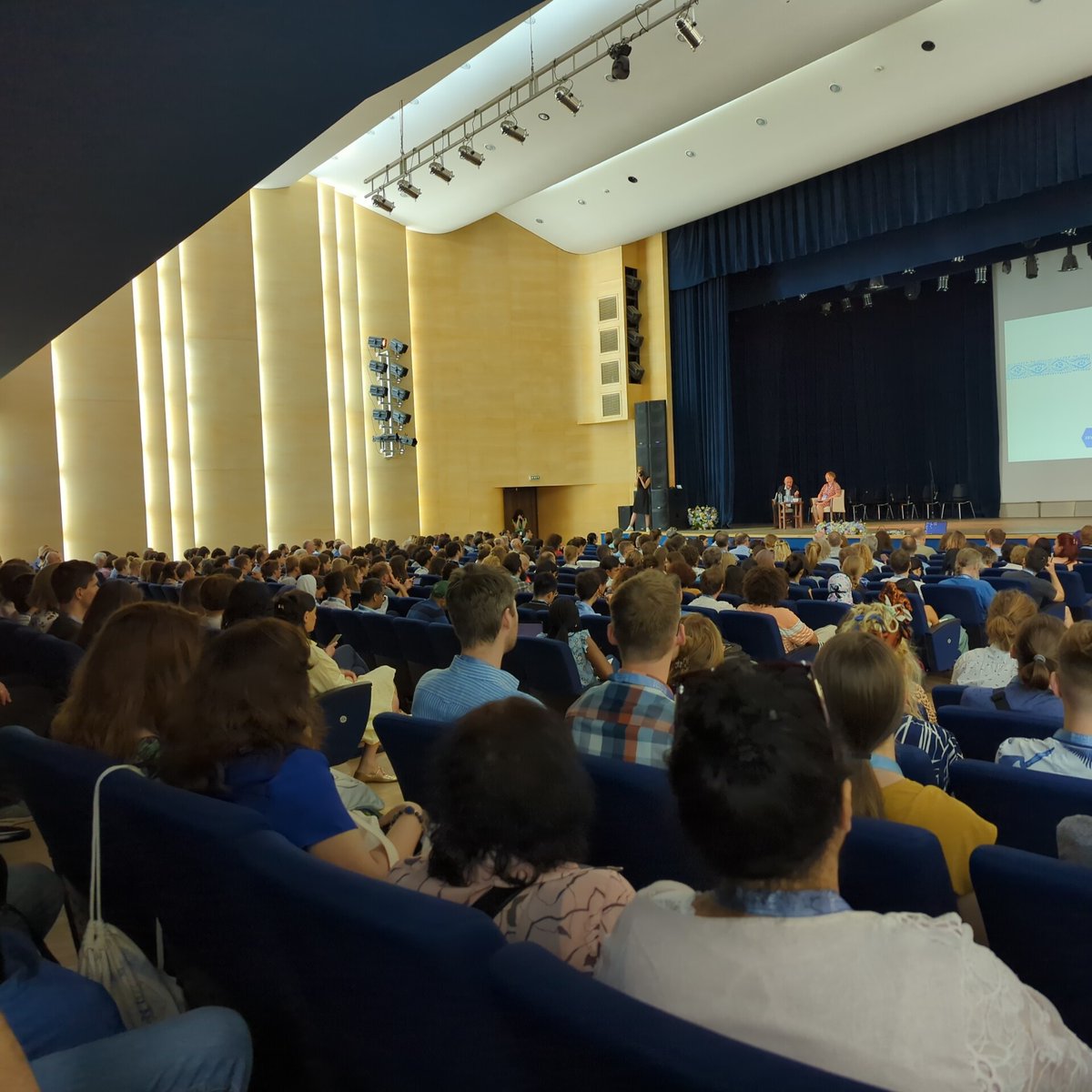 Packed room for the opening of <a href="/vom2023/">Vom2023</a> ☺️