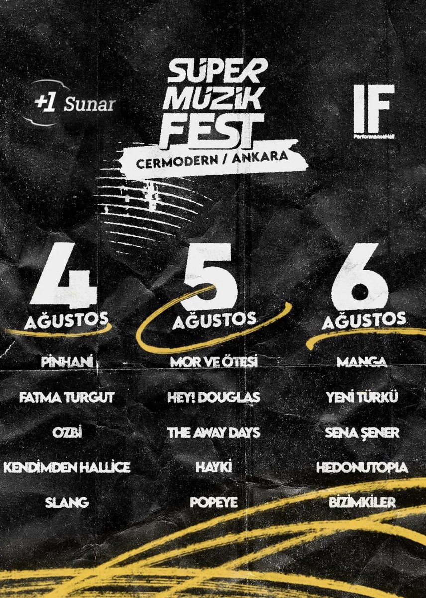 Ankara 🤝 Ağustos.