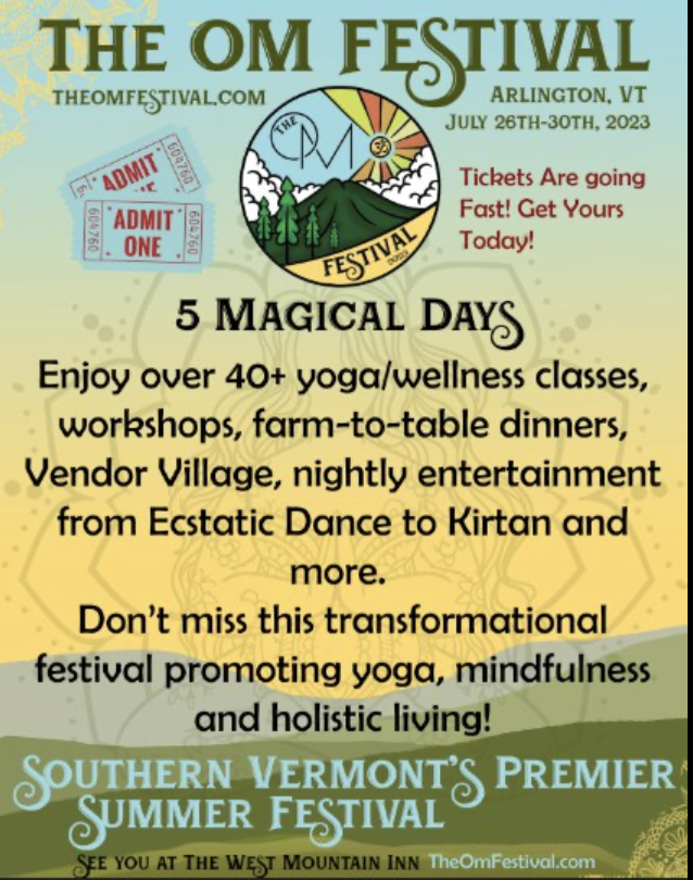 yogafunday's tweet photo. Time to go OM! The Mountains are Calling!
#Vermont #TheOMFestival #Yoga #YogaFestival #802 #ThingsToDoInVermont https://t.co/VD2rd99c8l