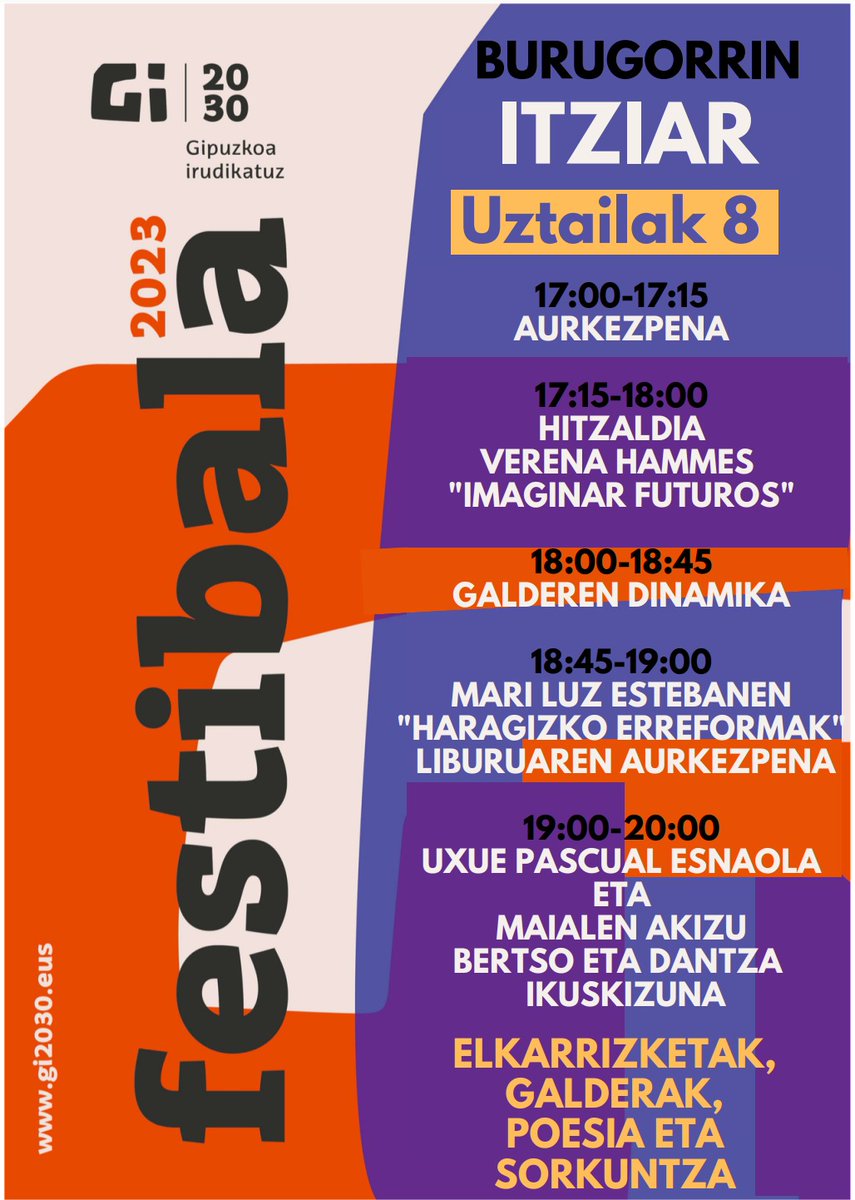Gi2030_'s tweet photo. ⛱️ ¿Sabes dónde vamos a celebrar nuestro segundo encuentro del festival #Gi2030?

📍 Itziar. Burugorri Ostatua, Mutxiarte Kalea, 8
📆 8 de julio
⏰17:00-20:00

¡Nos vemos el sábado en la costa! 📲 https://t.co/w27wLL7aRA

@ArantzaEgana @upvehu @EHUKultura
 @ehuHEFA @jakin_eus https://t.co/SPthdkGvtG