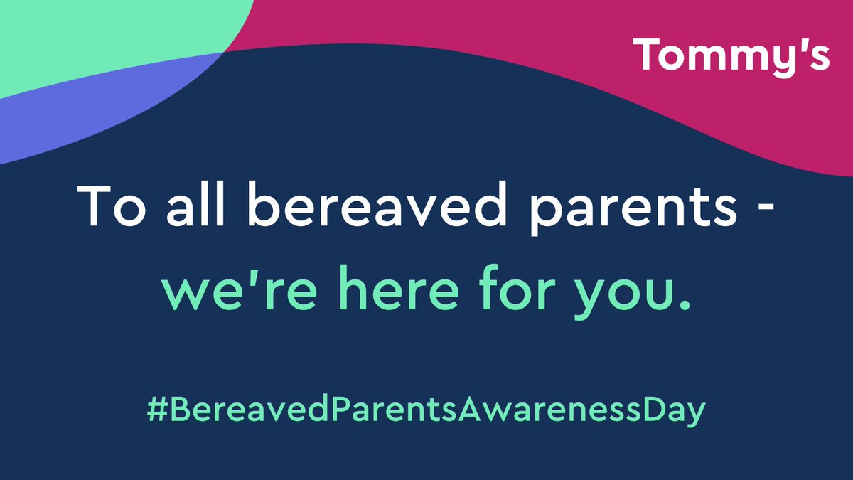 Sending love to our wonderful community this National Bereaved Parents Day.

We know the heartbreak &amp; devastation baby loss can cause, but speaking out can help you &amp; others feel less alone.

We're here whenever you need us: tommys.org ❤

#NationalBereavedParentsDay