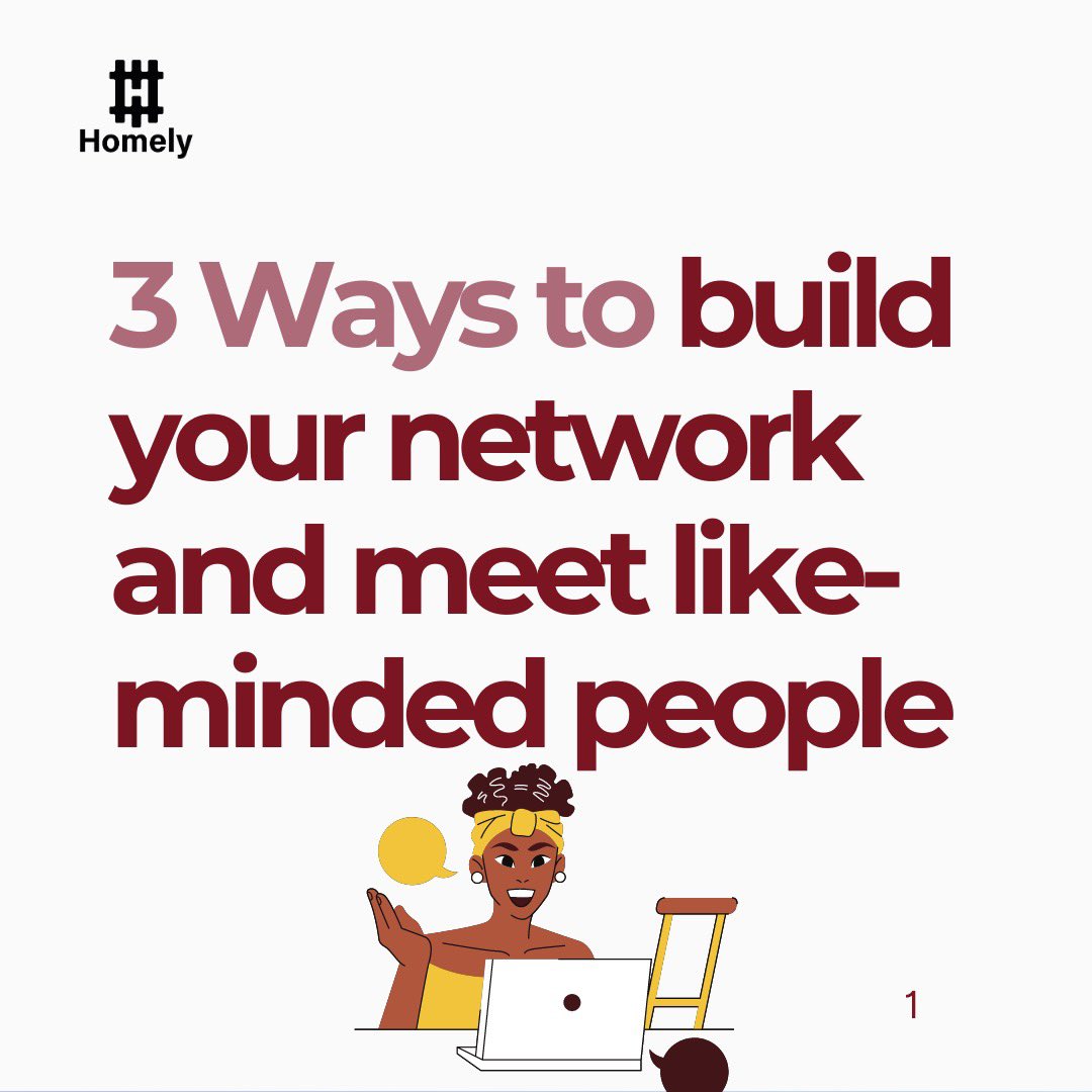 Homely_Global's tweet photo. At Homely, apart from helping you land a dream roomie, we are also passionate about creating communities to support african women. 

Take an extra step today to join any like-minded community that supports your goal. https://t.co/JzKk0siV38