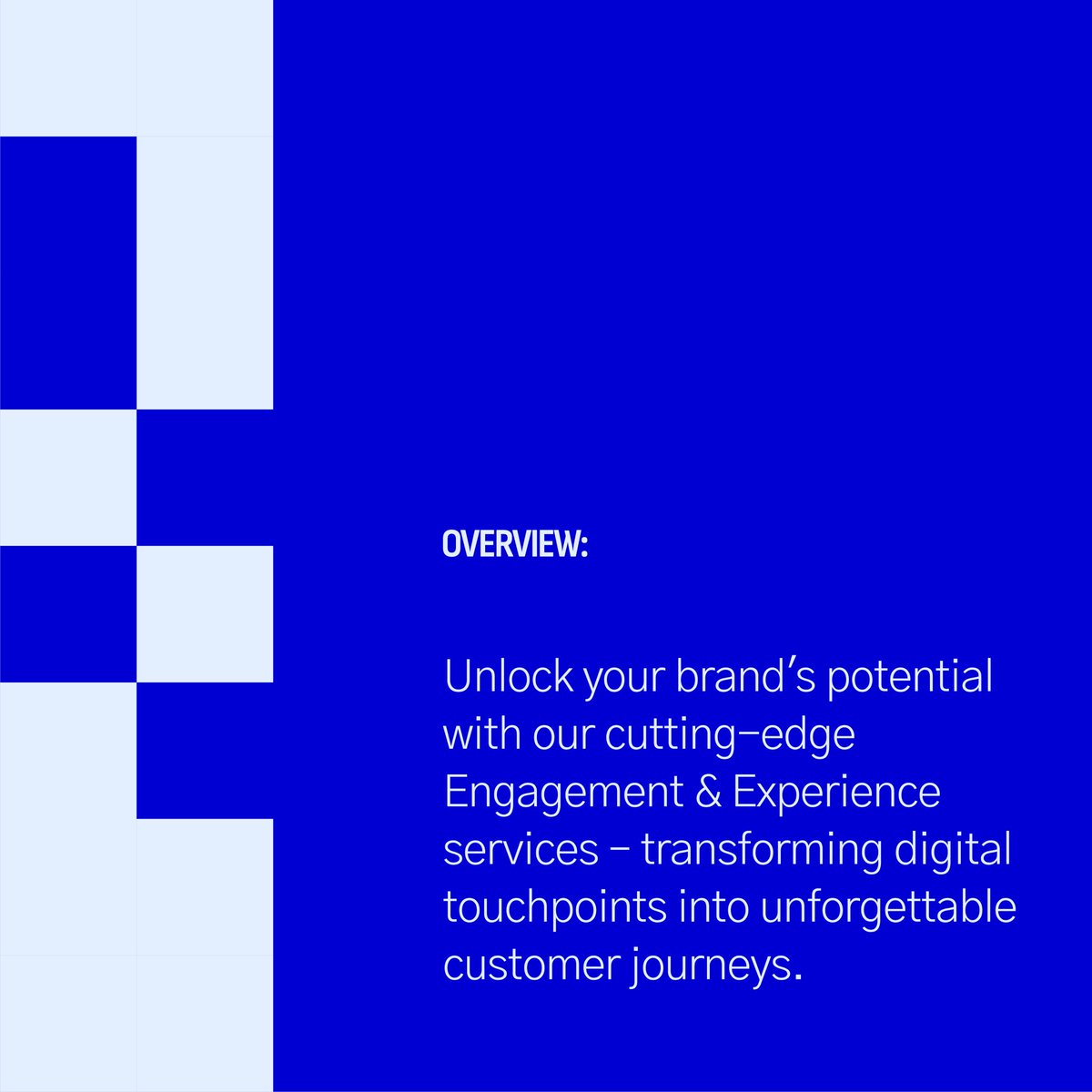 Incendiaryblue's tweet photo. Unlock your brand's potential with our cutting-edge Engagement &amp; Experience services – transforming digital touch points into unforgettable customer journeys.
.
#engagement #experience #digitaljourney #digital #ux #uxdesign #customer #customersupport https://t.co/W9as4ycClt