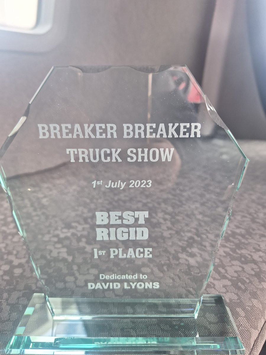 Breaker Breaker!🚛🚛

We attended the Breaker  Breaker Truck Show on Saturday, a great local initiative in aid of men's mental health.

It was a great day topped off with our new lorry getting 1st place in the "Best Rigid" category!
#breakerbreaker