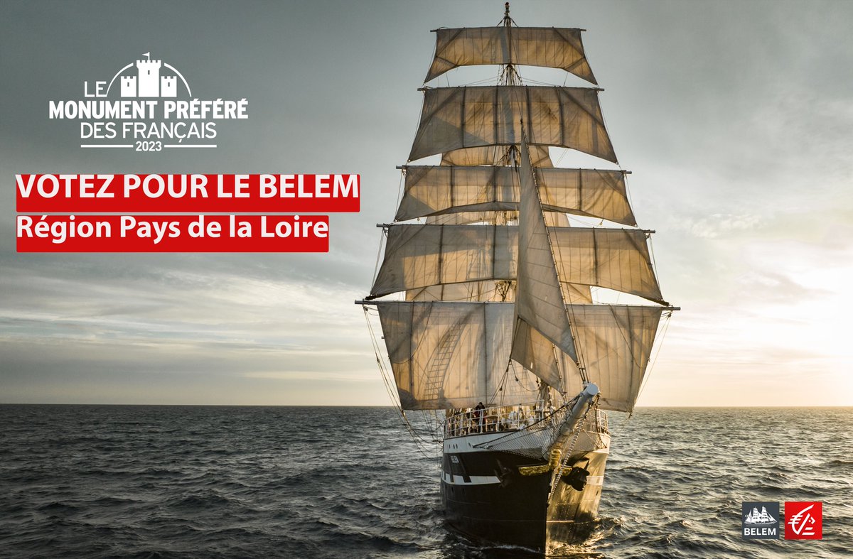 Trois-mâts Belem tweet media