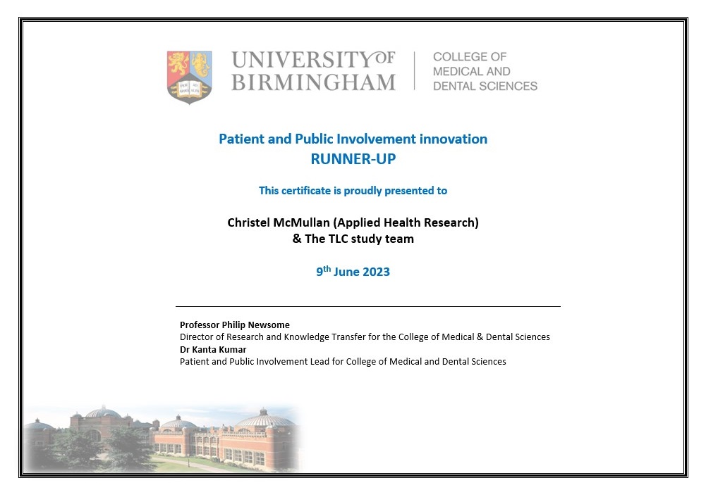 @TLCstudy (@tlcstudy) on Twitter photo Pleased to say that our team presented their #PPIE work in front of a @unibirm_MDS panel... We were runner-up and received huge praise for our work! All done thanks to our PPIE group!! #LongCovid #patientpublicinvolvement <a href="/long_covid/">Long Covid Support</a> <a href="/LongCovidSOS/">Long Covid SOS @longcovidsos.bsky.social</a> @UoB_IAHR Pleased to say that our team presented their #PPIE work in front of a @unibirm_MDS panel... We were runner-up and received huge praise for our work! All done thanks to our PPIE group!! #LongCovid #patientpublicinvolvement <a href="/long_covid/">Long Covid Support</a> <a href="/LongCovidSOS/">Long Covid SOS @longcovidsos.bsky.social</a> @UoB_IAHR