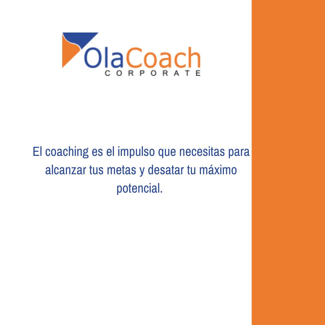 olacoach's tweet photo. ¡Desata tu máximo potencial y alcanza tus metas con el poder del coaching! 💪✨ Descubre cómo este proceso de desarrollo personal te impulsa hacia el éxito y la realización en todos los aspectos de tu vida. #CoachingPersonal #DesarrolloPersonal #ÉxitoPersonal https://t.co/I4jUnvQ8Be