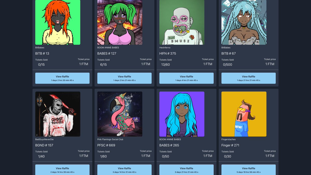 Find anything that you like on <a href="/jpegooor/">JPEGOOOR</a>? 

If so, you could win these today! We use ChainLink's VRF Oracles to ensure tamper-proof and immutable outcomes!

Simply buy raffle tickets for a fraction of the floor price to get started.

jpegooor.com

<a href="/edgetechnician/">edgetechnician</a>