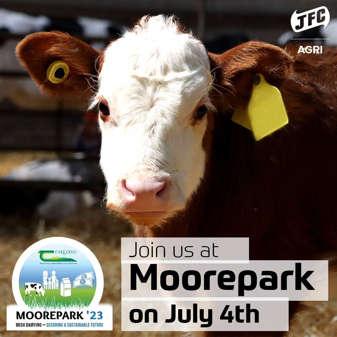 JFCAgri's tweet photo. Visit us tomorrow!
Our team will be attending the Moorepark Dairy Open Day tomorrow 4thof July 🐄
#JFCAgri #JFCEvolution #HealthyCalves #TeamDairy #Calving23 #CalfRearing #AgTechIreland #MooreparkDairyOpenDay #Moorepark23 #AgTechIrlAvenue https://t.co/CQhT52Pdm2