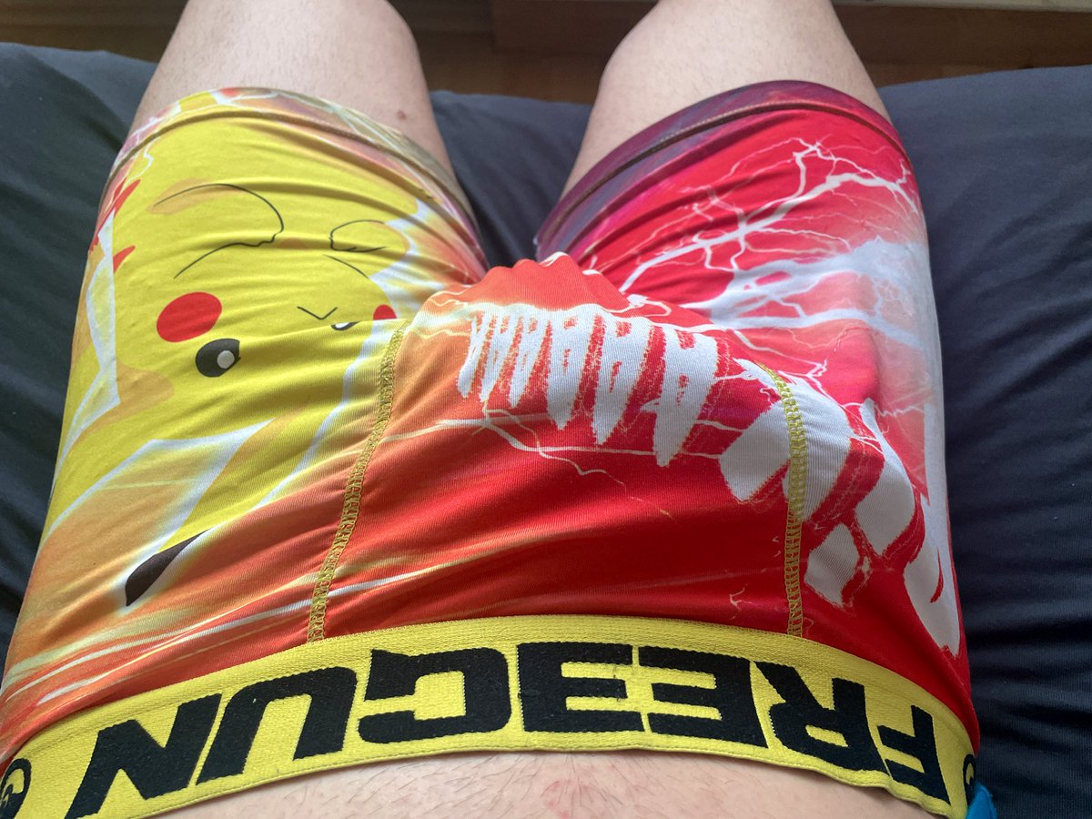 FreeGunFanBoy's tweet photo. Today‘s #underwear #FreeGun #horny #Pokemon 😇 https://t.co/XTJaYOLaI3