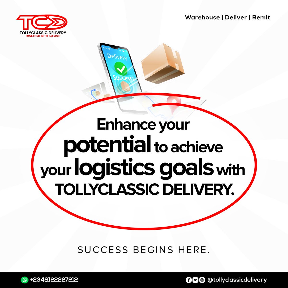 tcd_ng's tweet photo. Increase sales and offer great shipping experience to your shoppers' with @tcd_ng

Message us on WhatsApp at +2348122227212 to get started today. Cheers to speed!

#warehouse #Logistics #abuja #ibadan #suleja #Nasarawa #nigeria #africa #ecommerce https://t.co/DapIW4IuSc