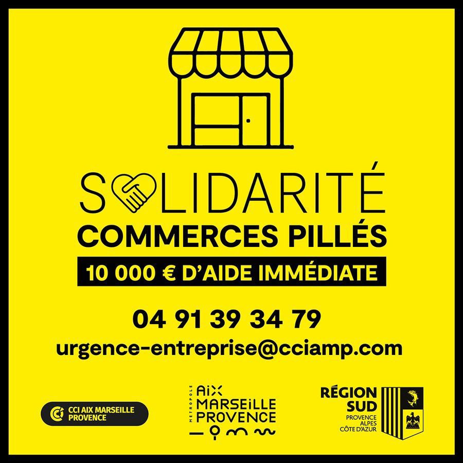 10.000€ par commerçant, restaurateur, buraliste ou artisan pillé, payable sous 15 jours : un engagement direct et concret avec @renaudmuselier !

5 millions d’€ de la @ampmetropole et 5 millions d’€ de @maregionsud : c’est notre opération « Solidarité Commerces pillés ».
