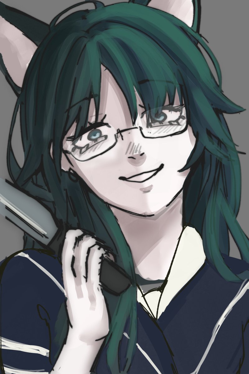 i like yanderes... and i like catgirls... so boom. combined :3

#digitalart #catgirl #clipstudiopaint