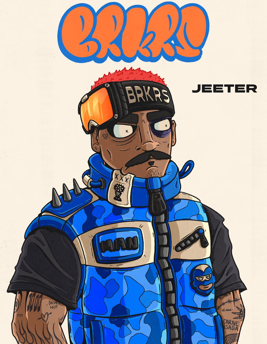 💥 NEW BRKR ALERT 💥

Introducing JEETER

this is a brkr for my fkn boy <a href="/otablem/">blem</a>
He’s always been a pleasure to work with, always down to help &amp; one of the best humans i’ve ever met! Grateful to have you as a friend sir 🙏🏻❤️‍🔥

Give it a zoom in

BUDDIES below 👇🏼👇🏼