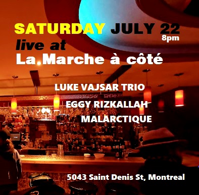 Montreal show! - Save the date! #montreal #montrealmusic #torontomusic #bassplayer #livemusicmontreal @Marcheacote lukevajsar.com