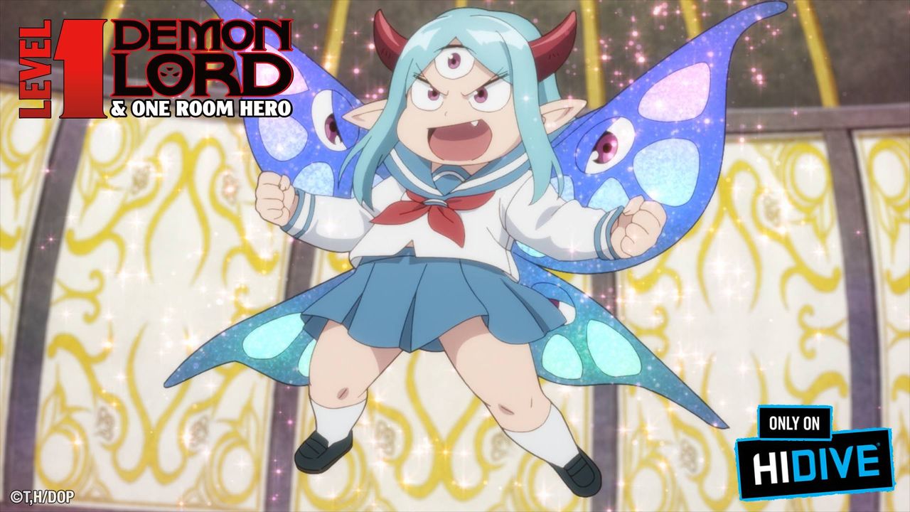 HiDive Picks Up Anime 'Level 1 Demon Lord and One Room Hero