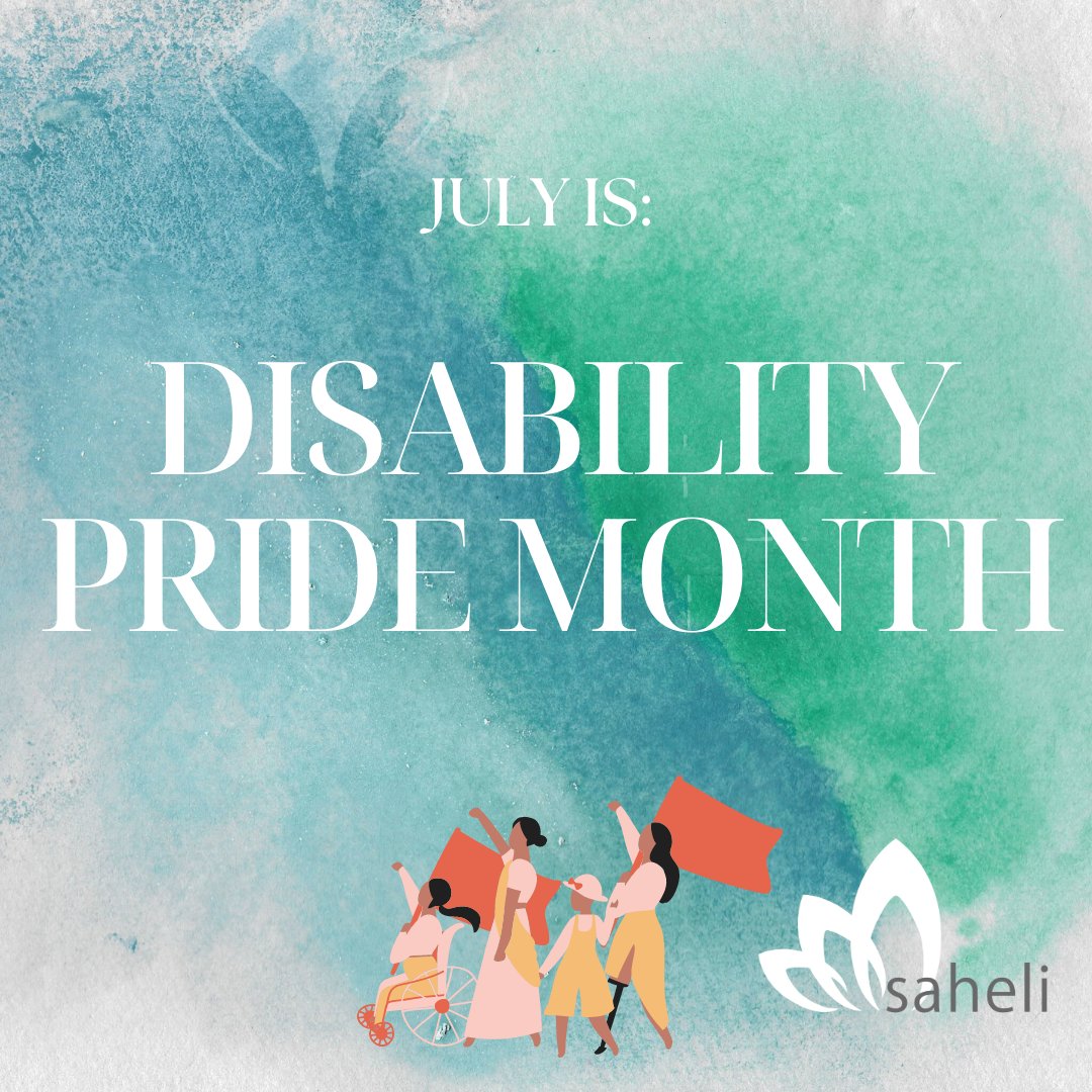 saheliboston's tweet photo. Saheli recognizes that many sexual and domestic abuse survivors have disabilities that are not limited to mental health and assault injuries. #disabilitypride #survivorswithdisabilities #dvsupport @thearcofmass @joshuaharrshanefoundation @disabilitylawcenter https://t.co/c7fNBjmf2Q