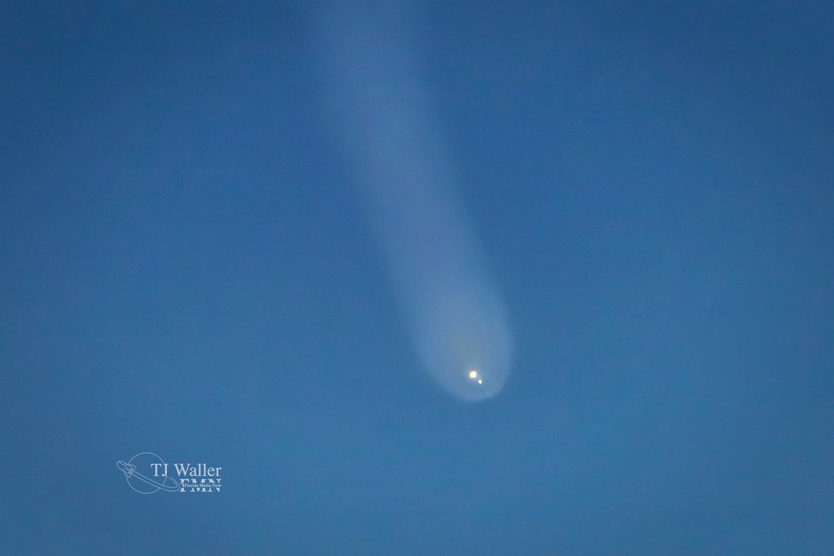TJWallerPhotos's tweet photo. The ascent, pre-separation and separation of the @SpaceX @ESA_Euclid mission sending a telescope past the moon to photograph dark matter.
@EuropeanSpaceA1 #Falcon9 #spacelaunch #rocketlaunch #launchphotography #rocketphotography
๐ธ: Me for @TJWallerPhotos & @FloridaMediaNow https://t.co/oyz07bUpme