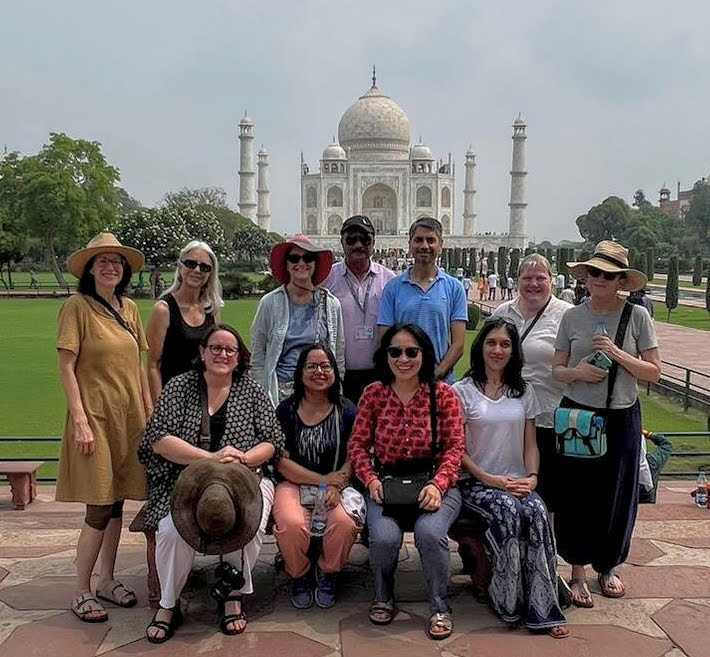 Miami_Econ's tweet photo. Professor Janice Kinghorn (@DrKecon) recently had a trip to India with Miami faculty on a Fulbright-Hays grant. @FarmerSchoolMU https://t.co/SOR5bO3s8K