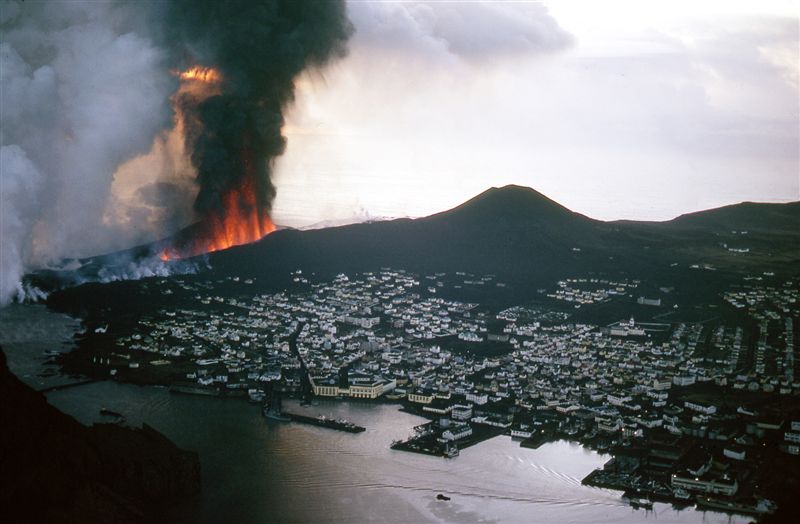 50 years ago today, civil defence declared end to one of Iceland's most dramatic natural catastrophes: The 1973 Heimaey eruption. These events will be forever ingrained in our national psyche, with gratitude for the unity &amp; perseverance with which we have rebuilt for the future.