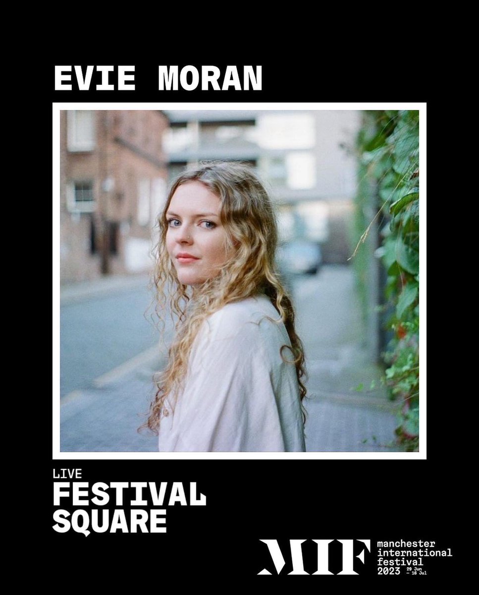 MANCHESTER!! I’m playing a FREE acoustic set at Festival Square for MIF this Thursday at 2:30pm 🫶🏼 come join me and stay for more amazing free music throughout the rest of the day! 

📸: Ellen Moss