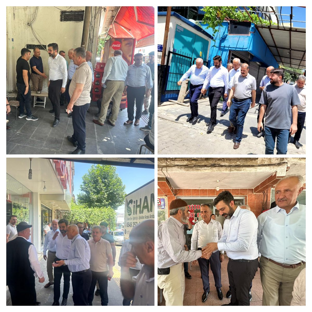 Milletvekilimiz Sn Mervan GÜL,
İl Başkanımız Sn Av.Ekrem OLĞAÇ ile birlikte esnaf ziyaretinde bulunup istek ve taleplerini dinledik. Değerli esnaflarımızın bizlere göstermiş oldukları ilgi ve alakadan dolayı çok teşekkür ederim.