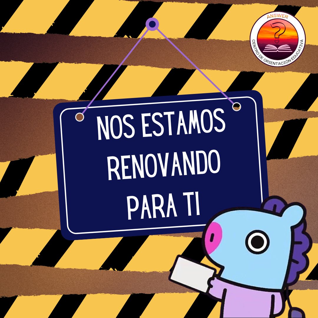 La familia #BeTheAnswer se está renovando 🧑‍🔧🍃🚧🔧🌱