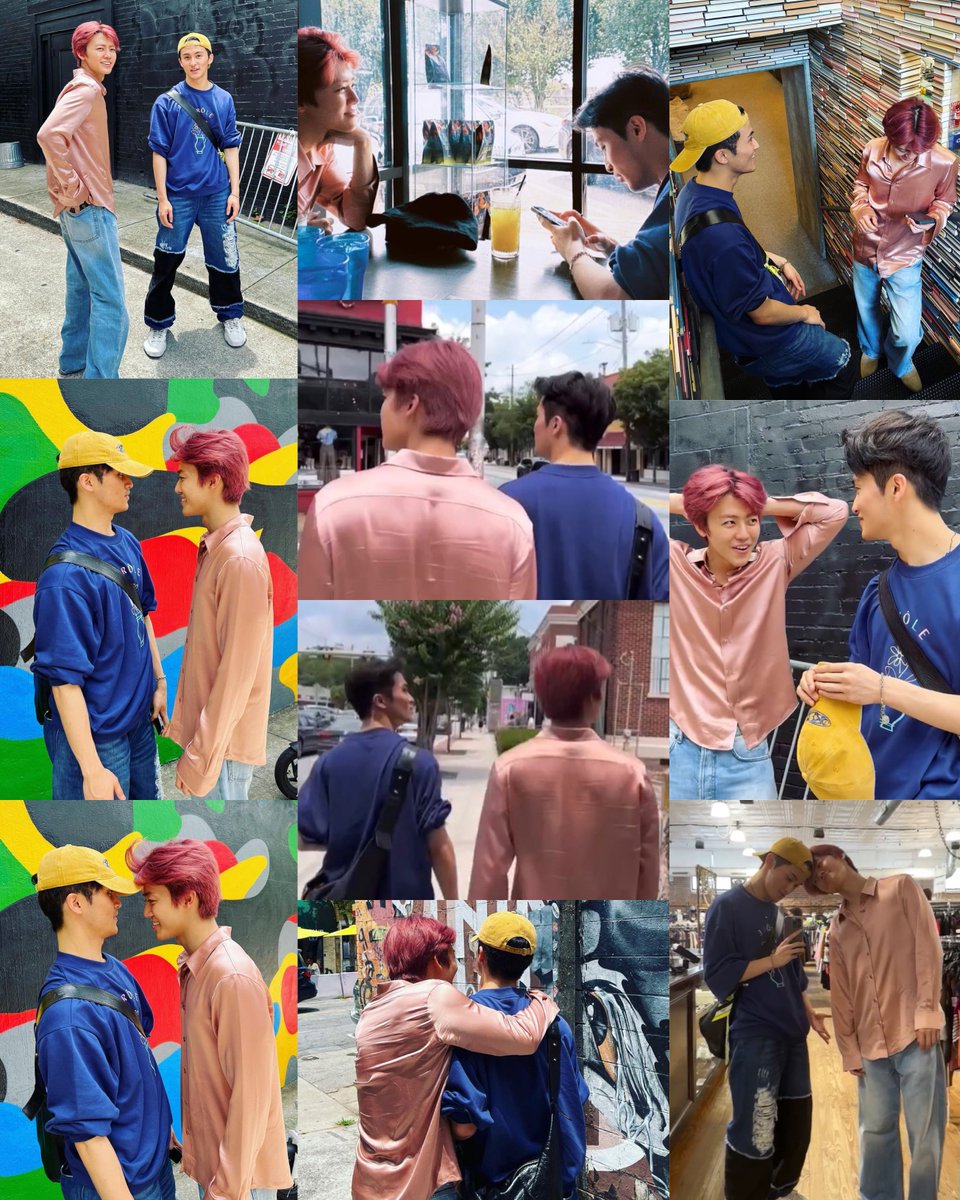 merlynsie's tweet photo. บันทึกประจำวันที่ 3 กรกฎาคม 2023 🐯🐰

มาร์คกับแจมินมี the typical day ด้วยกัน ณ แอตแลนตา ทั้งสองคนดูเอนจอยกันมากๆ ตัวติดกันสุดๆ และนี่คือรูปทั้งหมดที่เขามาลงกันให้ดู ♡♡ https://t.co/kWBgYXJfm8